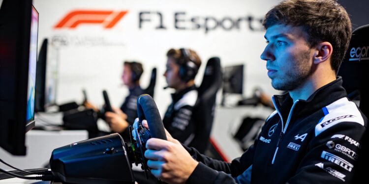 f1 sim racing wk kwalificatie bahrein gp live van start