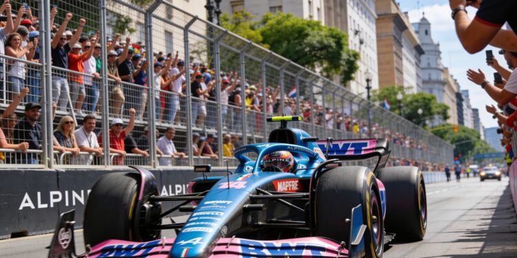 franco colapinto laat f1 brullen in hartje buenos aires