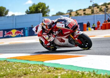 alex marquez topt trainingen in jerez acosta in de