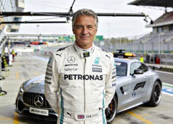 bernd maylander viert mijlpaal 500 races als safety car coureur