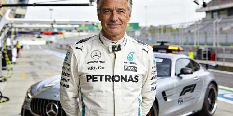 bernd maylander viert mijlpaal 500 races als safety car coureur