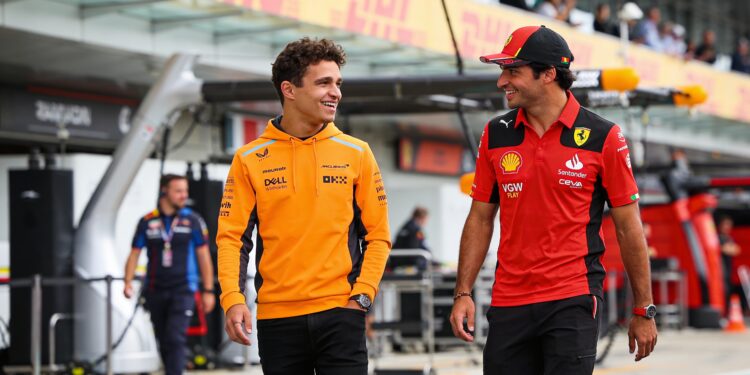 carlando is terug norris en sainz herenigd voor quadrant