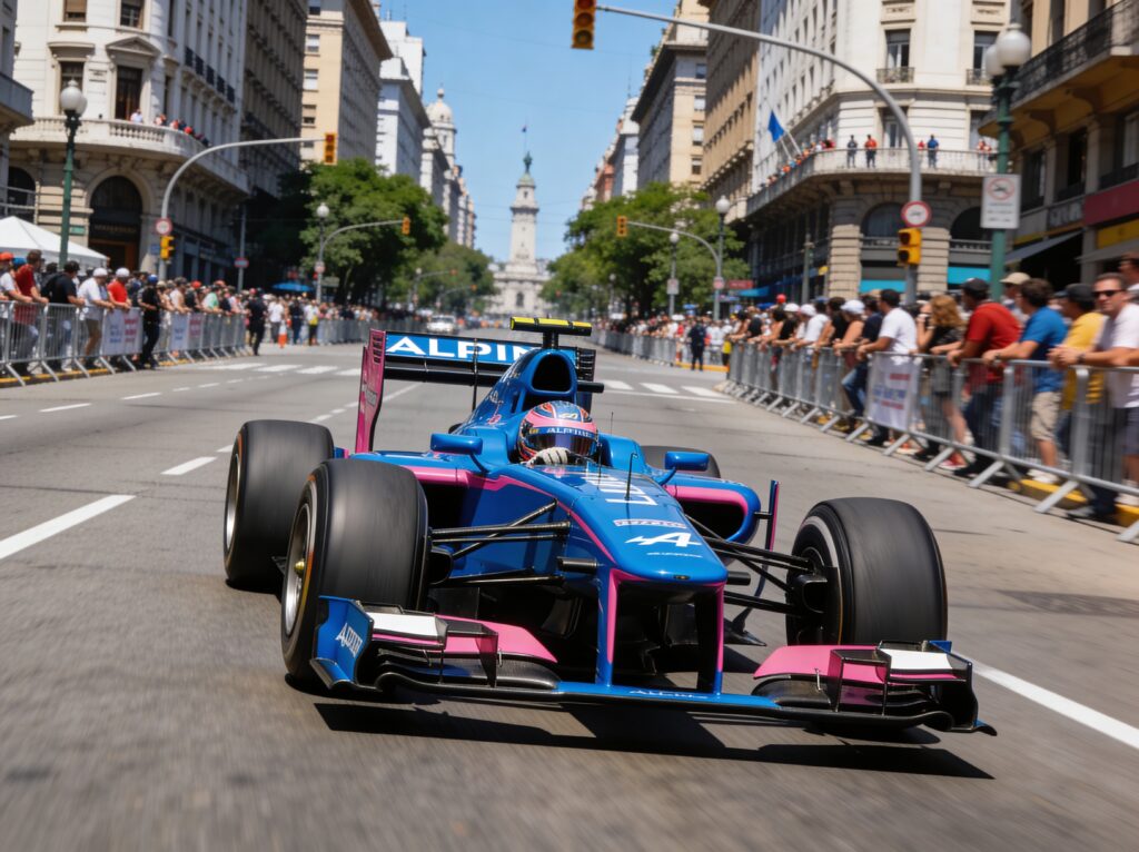 colapinto brengt f1 naar buenos aires unieke roadshow