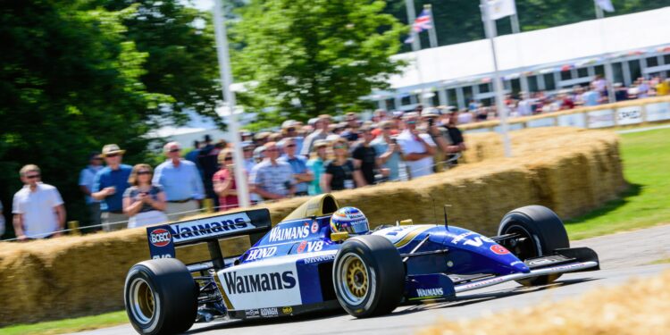 damon hill keert terug met williams fw18 op goodwood 2026