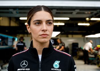 doriane pin f1 test met mercedes komt dichterbij