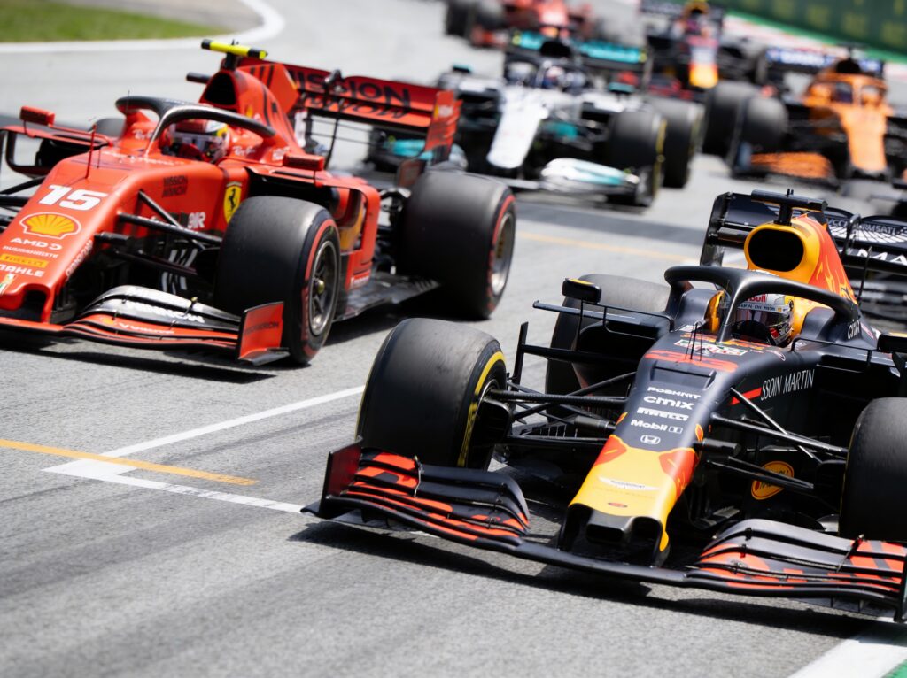 f1 startregels ferrari en williams domineren red bull zakt weg