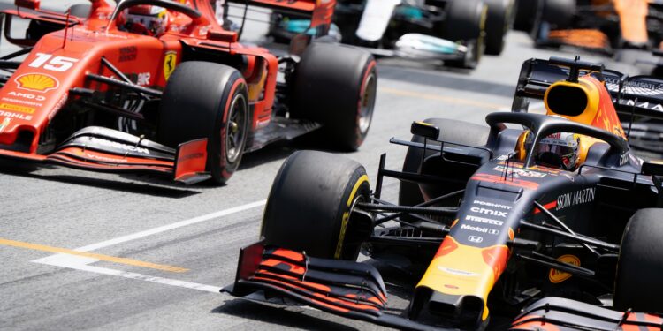 f1 startregels ferrari en williams domineren red bull zakt weg