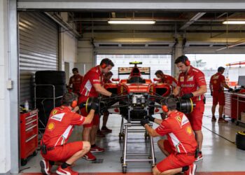 ferrari vol gas maranello benut f1 pauze voor cruciale voorbereidingen