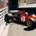 jean alesi crasht zeldzame ferrari f1 auto in mona