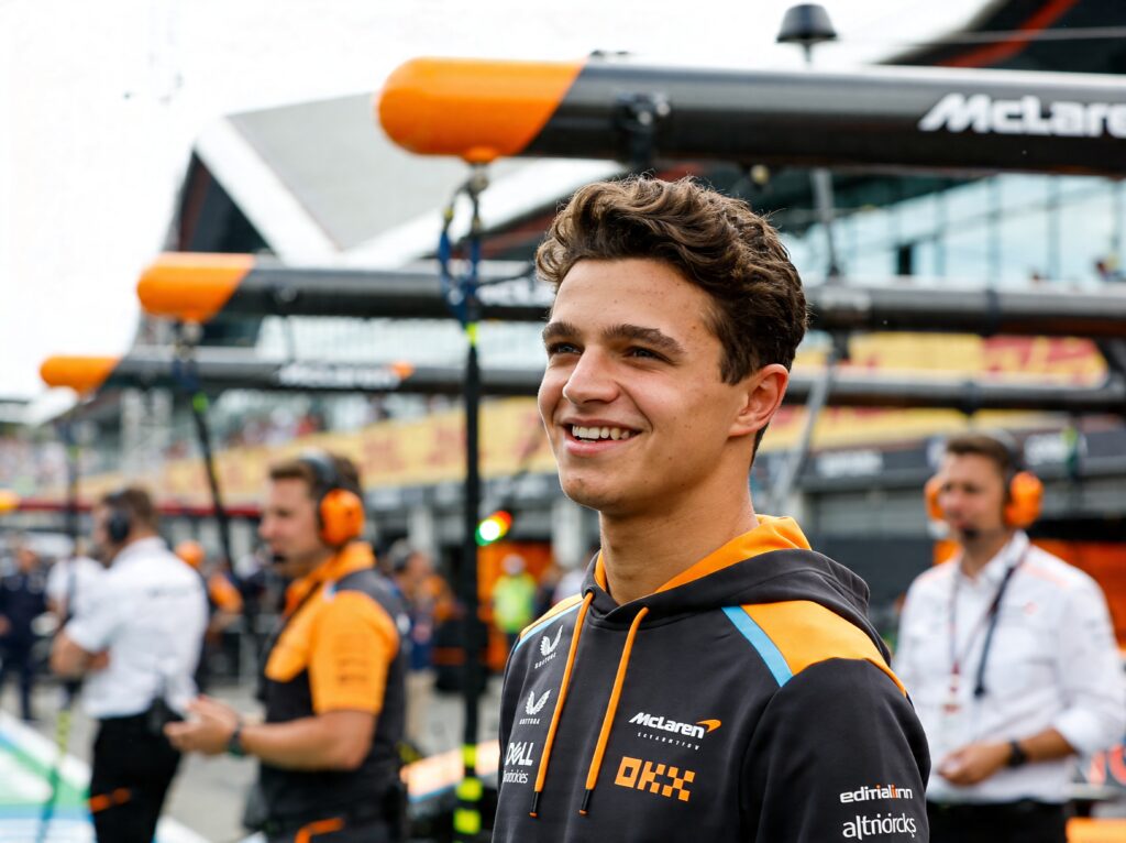lando norris op invloedrijke time 100 lijst na f1 titel