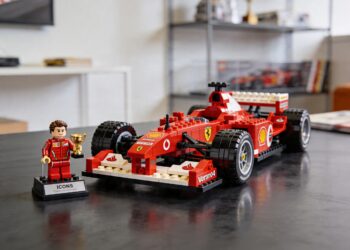lego eert schumacher ferrari f2004 nu beschikbaar
