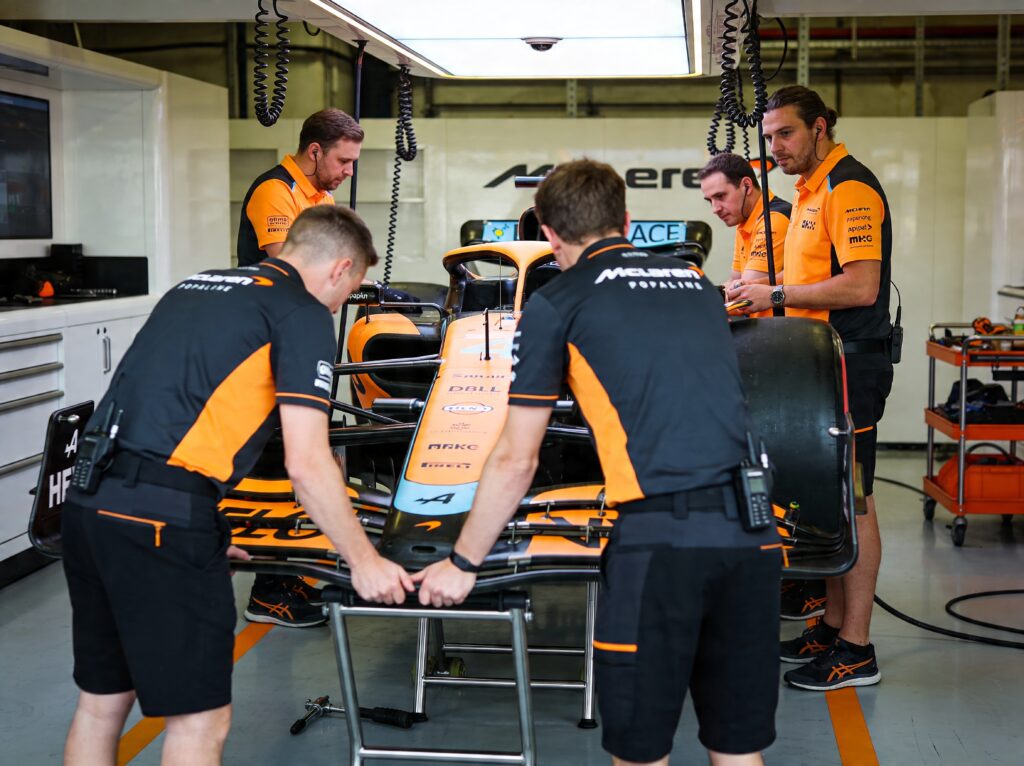 mclaren benut f1 pauze stella richt op aero boost voor miami