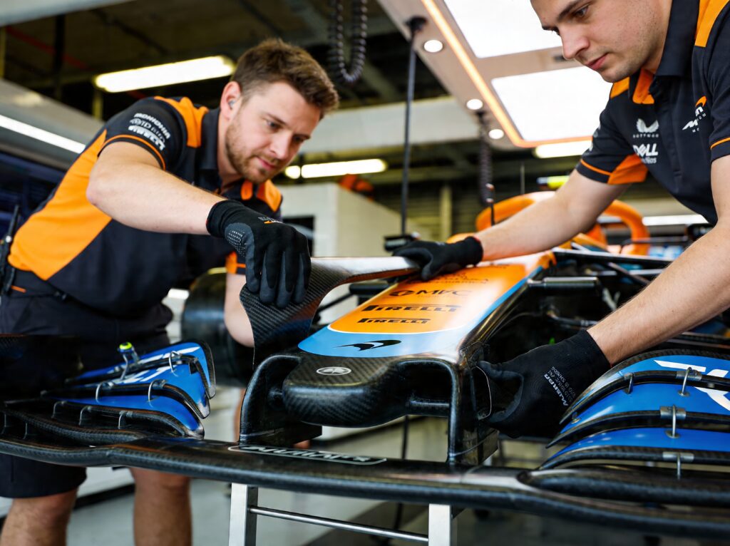mclaren daagt mercedes uit met miami upgrades