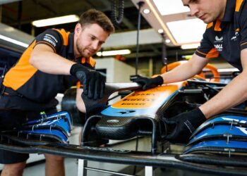 mclaren daagt mercedes uit met miami upgrades