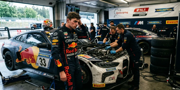 Max Verstappen valt uit na onverwachte splitterfout op Nordschleife