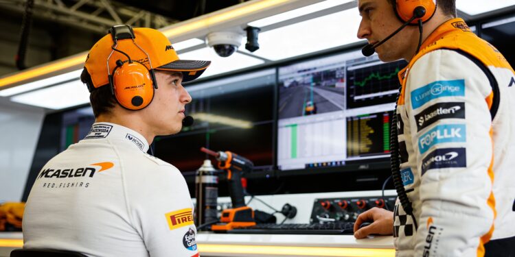 piastri f1 coureurs moeten data op nieuwe manieren