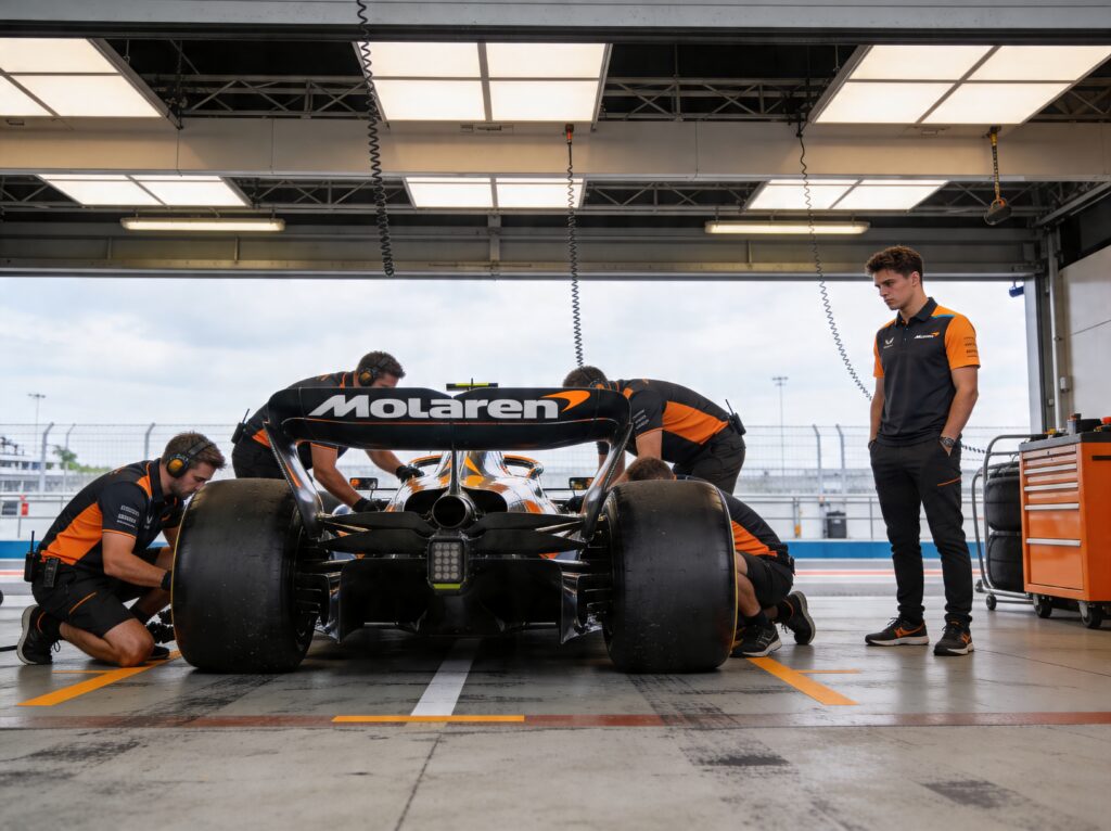 piastri geplaagd door pech tijdens pirelli test op n rburgring