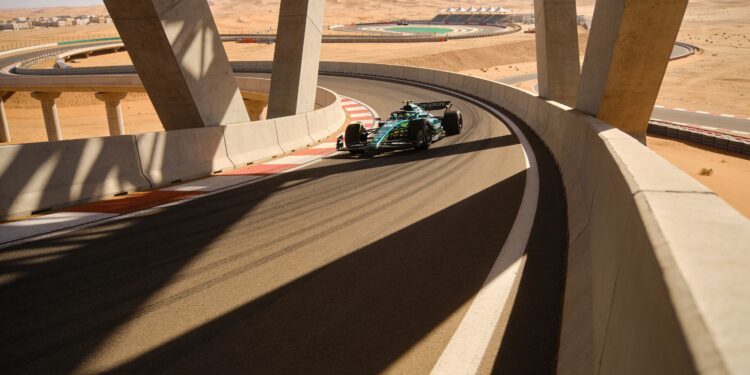 qiddiya speed park toont indrukwekkende vooruitgang f1 circuit