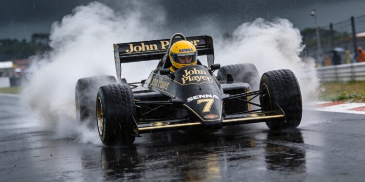 sennas eerste f1 zege een meesterstuk in de regen