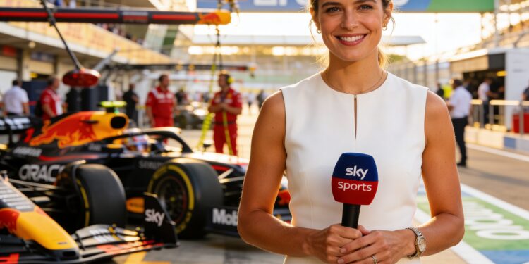 sky f1 presentatrice naomi schiff had rol in james