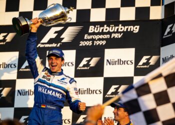 vandaag 30 jaar geleden jacques villeneuve pakt ee