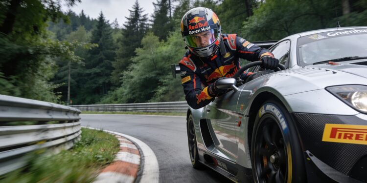 Verstappen profiteert van verkeer op Nordschleife, Haase gedupeerd 1 verstappen profiteert van verkeer op nordschleife
