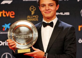 wereldkampioen norris bekroond met prestigieuze la