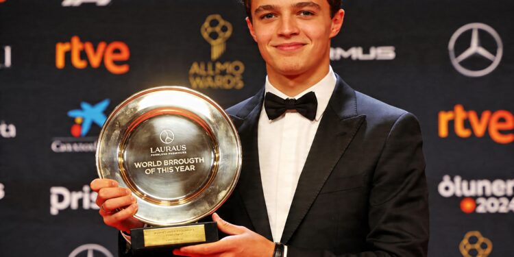 Wereldkampioen Norris bekroond met prestigieuze Laureus Award 1 wereldkampioen norris bekroond met prestigieuze la