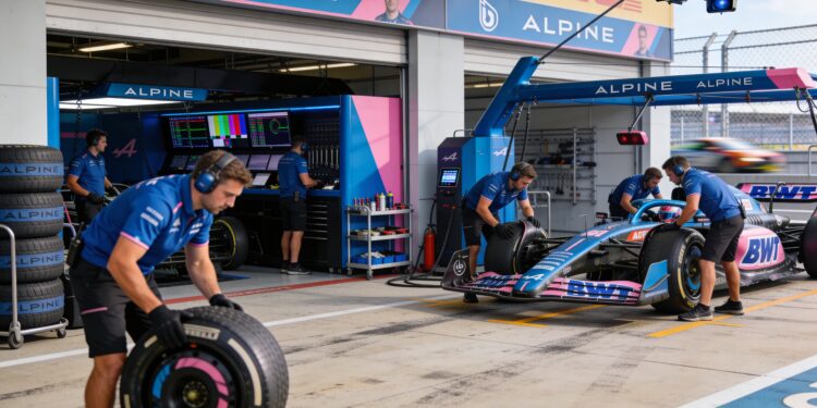 alpine f1 in gesprek met gucci over titelsponsorin