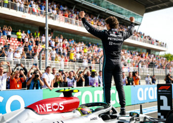 antonelli leidt f1 hamilton herrijst en russell wa