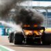 brand in audi van hulkenberg verpest sprintrace in