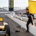 chaos in indy 500 legge crasht carpenter woedend o