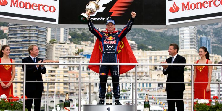 Coulthards podium in Monaco: 20 jaar na Horners naakte duik 1 coulthards podium in monaco 20 jaar na horners naa
