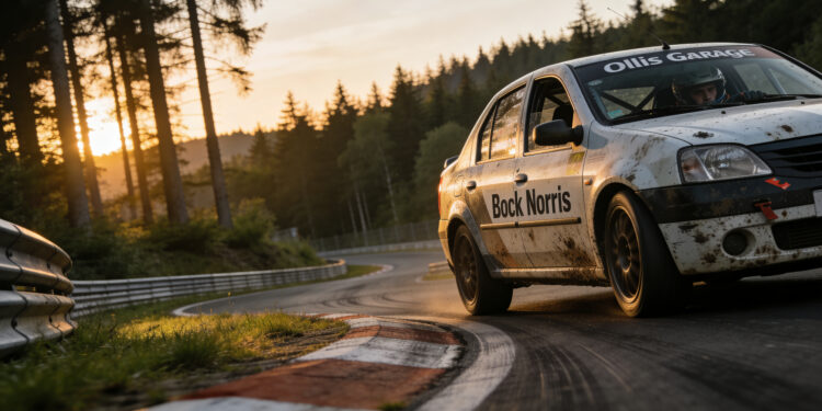Cult-Dacia 'Bock Norris' klimt 13 plaatsen na Nürburgring-chaos 1 cult dacia bock norris klimt 13 plaatsen na nurbur