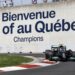 f1 grid wacht beproeving bij canadese wall of cham
