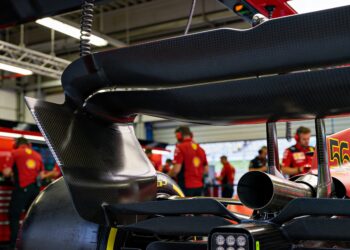 ferrari zet door macarena achtervleugel definitief