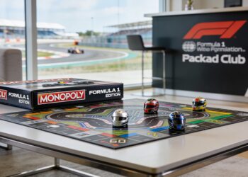 formule 1 en hasbro onthullen unieke monopoly edit