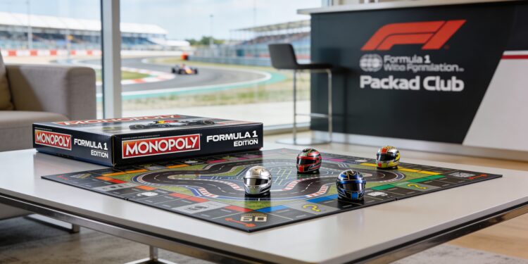 Formule 1 en Hasbro onthullen unieke Monopoly-editie 1 formule 1 en hasbro onthullen unieke monopoly edit