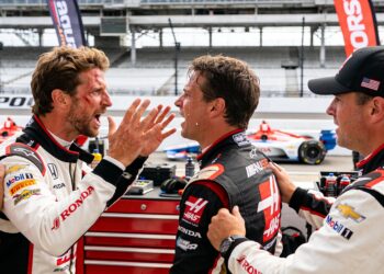 grosjean woedend felle confrontatie na indycar rac