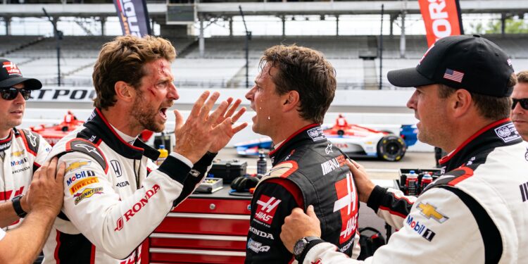 grosjean woedend felle confrontatie na indycar rac