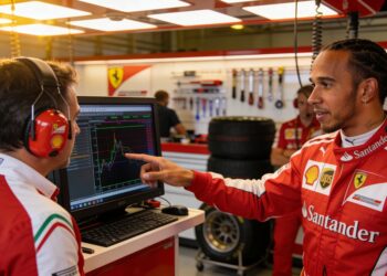 hamilton leidt ontwikkeling ferrari na doorbraak i