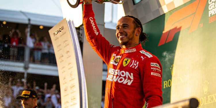 Hamilton pakt P2 in Canada: beste resultaat voor Ferrari 1 hamilton pakt p2 in canada beste resultaat voor fe