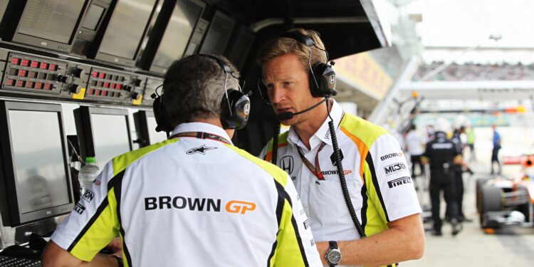 jenson button ross brawn redde het fabrieksteam va