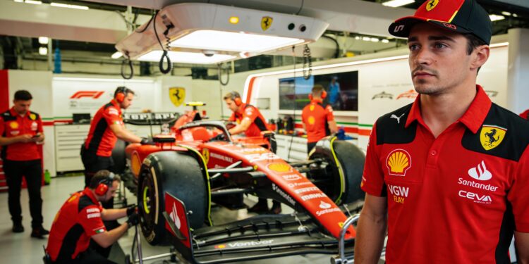 leclerc ferrari updates in miami niet genoeg tegen