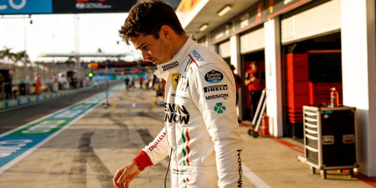 leclerc gooit podium weg na onacceptabele fout in