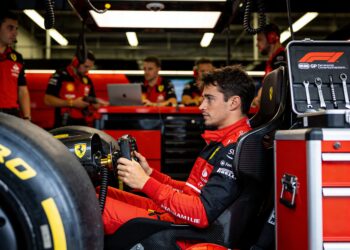 leclerc topt training miami twijfels over ferrari