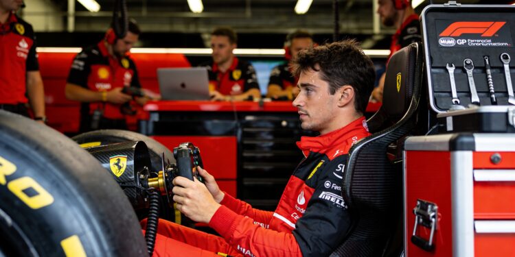 leclerc topt training miami twijfels over ferrari
