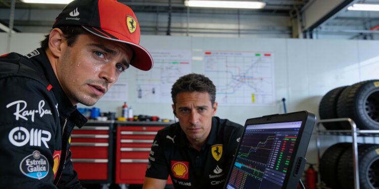 leclerc woedend na kwalificatie cooling laps rival