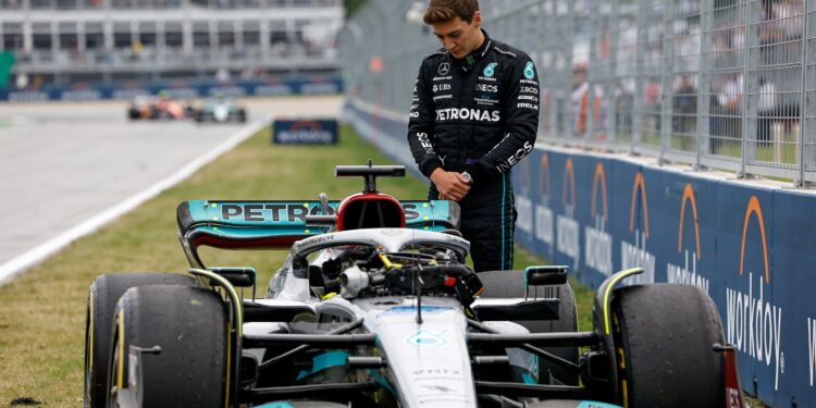 Maandenlang onderzoek Mercedes na 'ongebruikelijk' Russell-probleem 1 maandenlang onderzoek mercedes na ongebruikelijk r