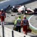 Marquez met nekfractuur naar ziekenhuis na horrorcrash Catalonië 2 marquez met nekfractuur naar ziekenhuis na horrorc